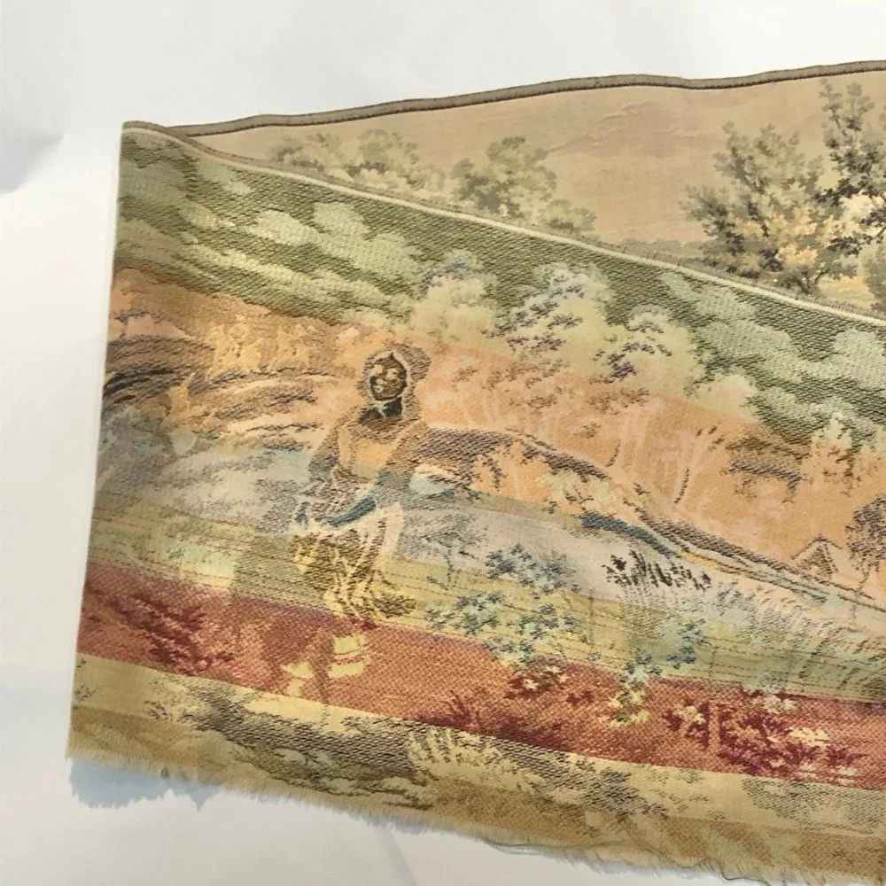 Vtg Fox Hunt Tapestry
